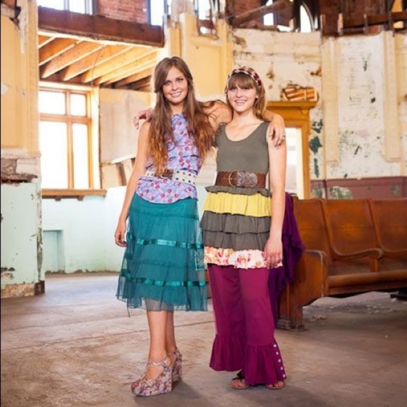 Matilda Jane Mrs. Darling Top Tiered Floral Blouse - Picture 2 of 16